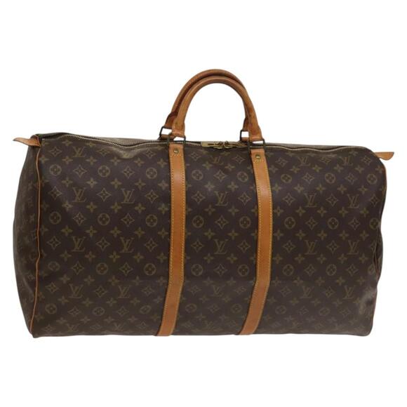 LOUIS VUITTON Monogram Keepall 60 Boston Bag M41422 - Picture 1 of 16